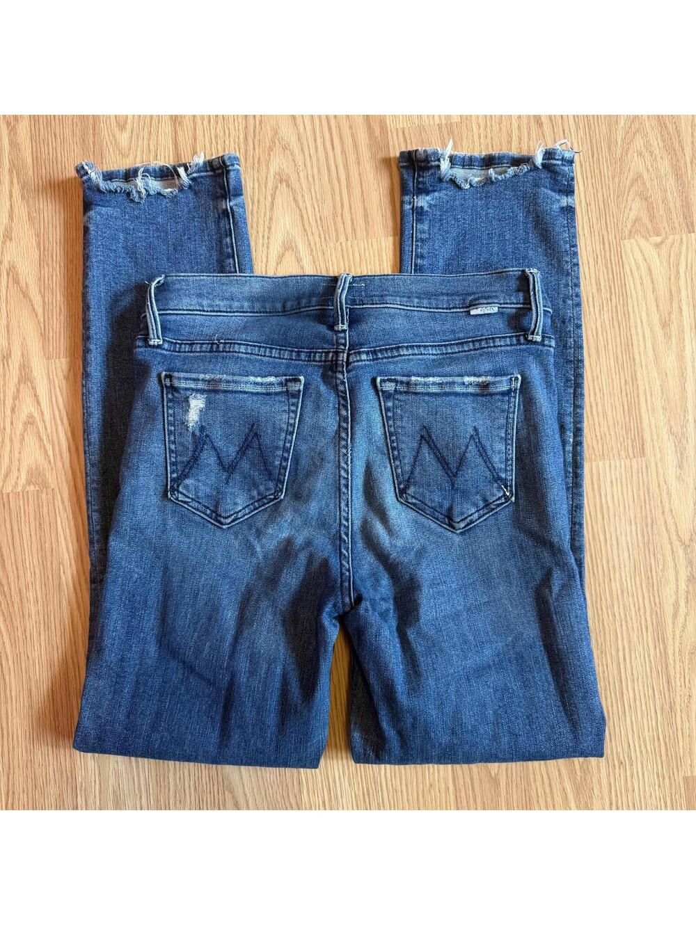 Mother Denim The Rascal Ankle Chew Jeans Size 25